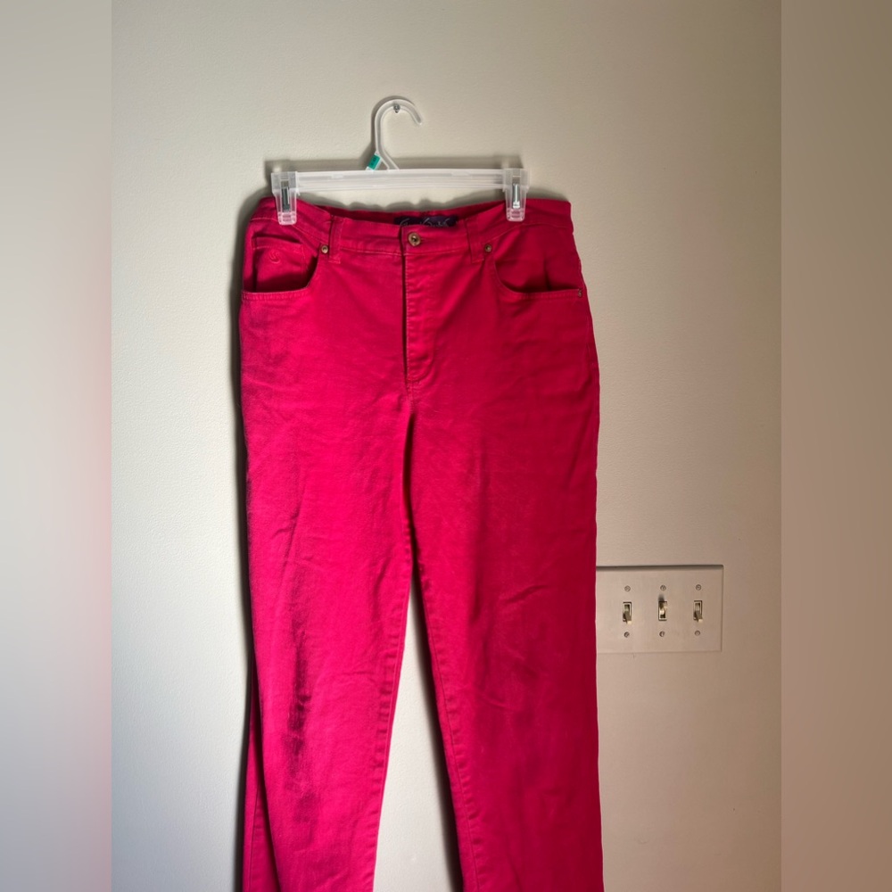 Pink Jeans Size 10/Medium Large High Waisted Gloria Vanderbilt